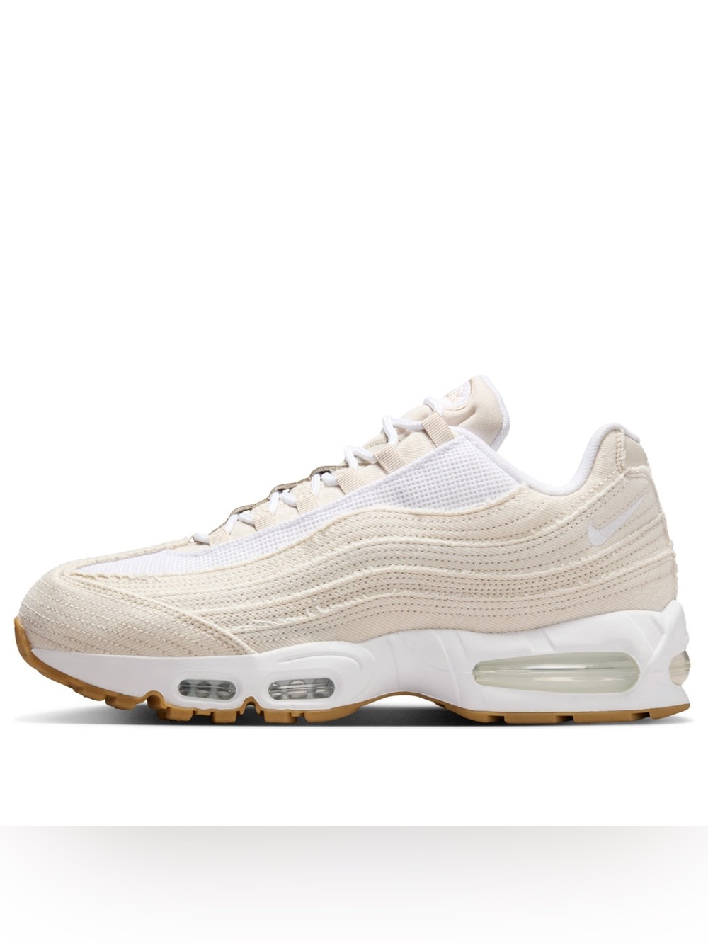 Nike Air Max 95 x Levi's (White and Ecru) Men’s Shoes HM4743-100 Size M 6.5 W 8